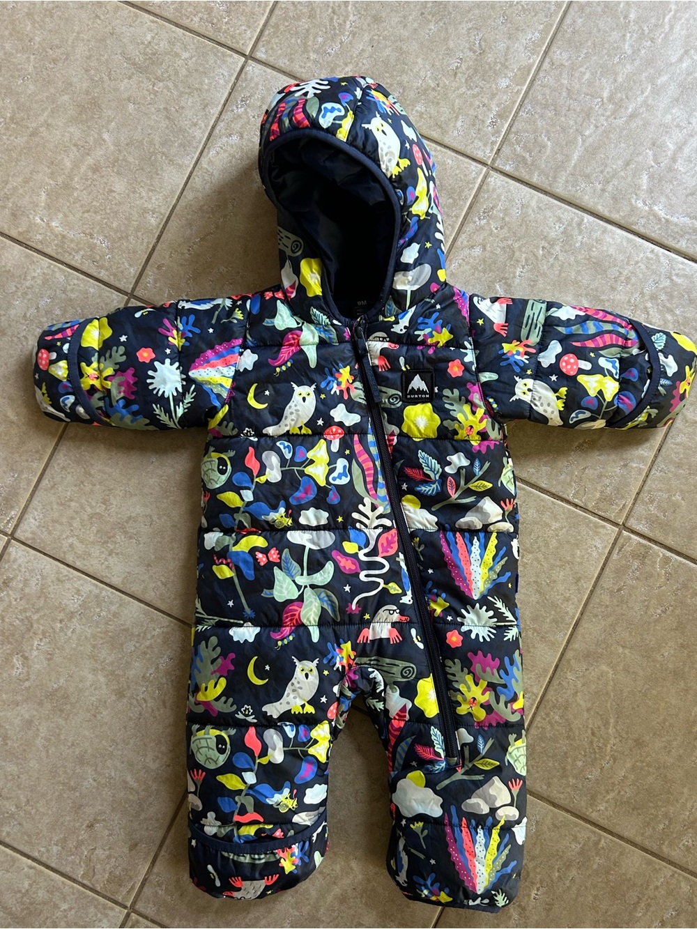 Burton 9M infant bunting suit